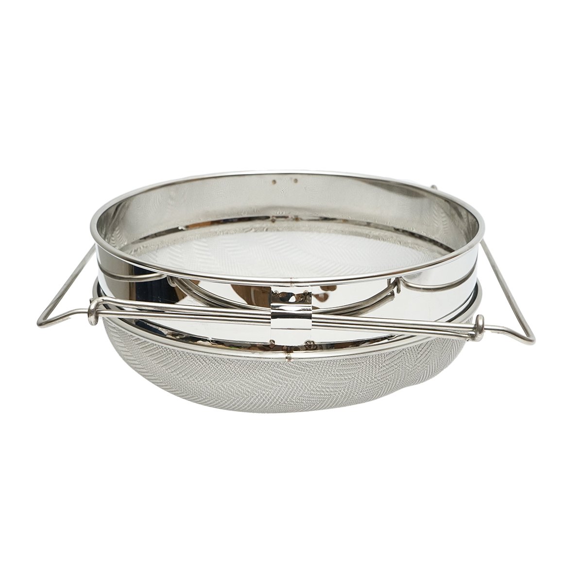 Sita dubla din inox pentru fitrare miere 235mm